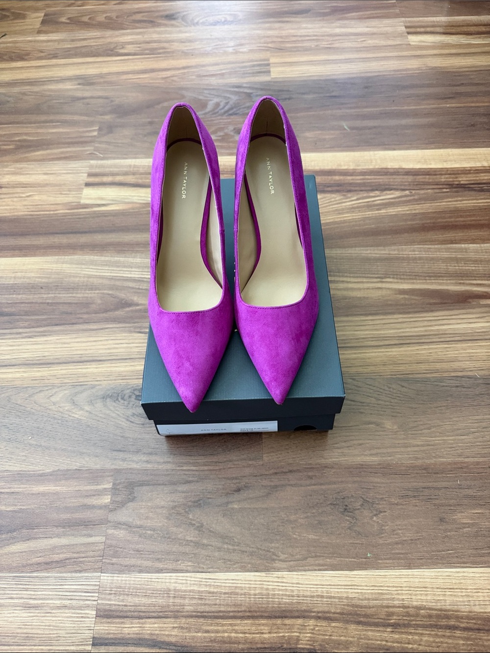 Ann Taylor Mae Suede Pumps
